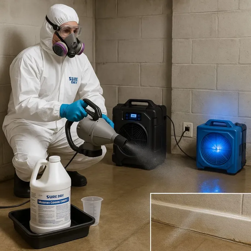 Sanitization and Odor Removal process in Fairview, TN