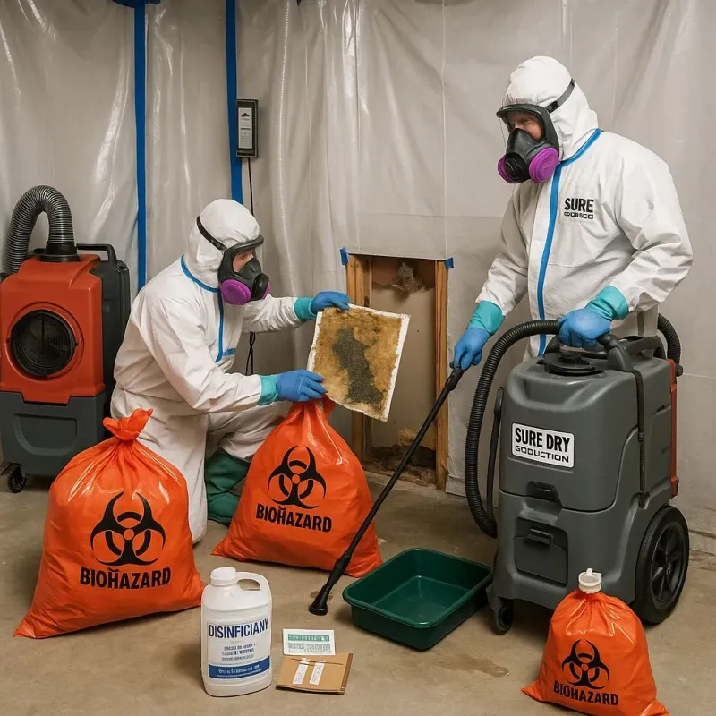 Contaminated Water Handling Protocols process in Fairview, TN
